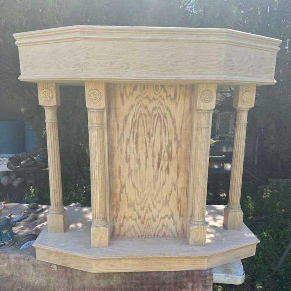 Pew Re-Up Crew restoration project